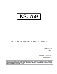 KS0670 Datasheet