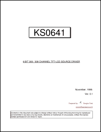 KS57C0404 Datasheet