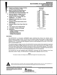 SN75LBC187DBLE Datasheet