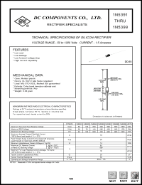 1N5396 Datasheet