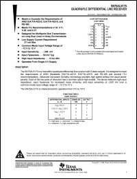 SN75ALS175NSLE Datasheet