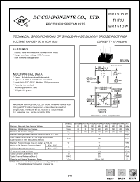 BR156W Datasheet