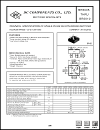 BR504 Datasheet