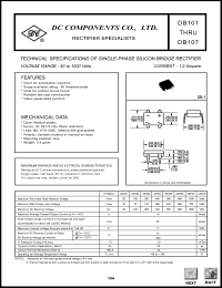 DB106 Datasheet