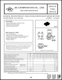 DB154S Datasheet