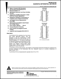 SN75ALS172ADWR Datasheet