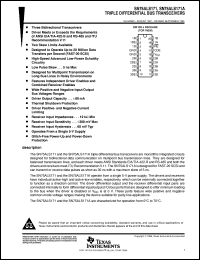 SN75ALS171ADWR Datasheet