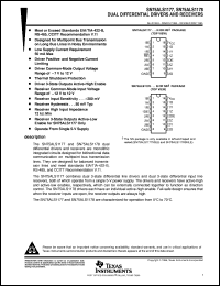 SN75ALS1178NSLE Datasheet