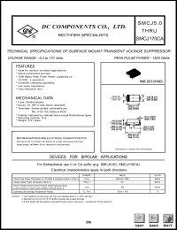 SMCJ11 Datasheet