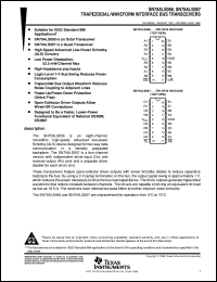 SN75ALS180D Datasheet