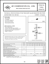FR306G Datasheet