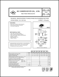 MB502W Datasheet