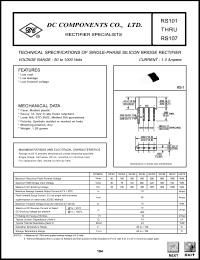 RS105 Datasheet
