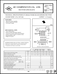 RS504 Datasheet