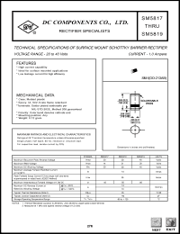 SM5819 Datasheet