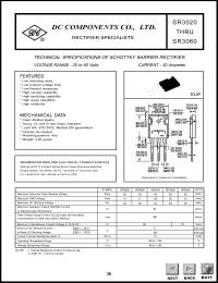 SR3040 Datasheet