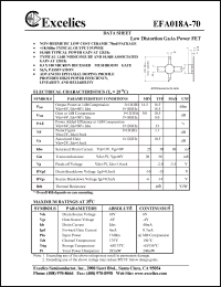 EFA018A-70 Datasheet