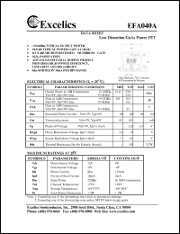 EFA072A Datasheet