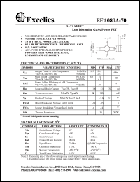 EFA080A-100F Datasheet