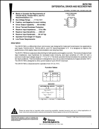 SN75179BPSR Datasheet
