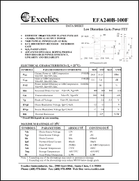 EFA240B-100F Datasheet