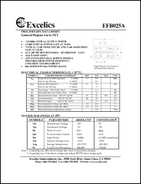 EFB025A Datasheet