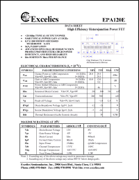 EPA120BV Datasheet