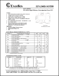 EPA240D-SOT89 Datasheet