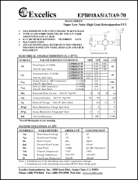 EPB018A7-70 Datasheet