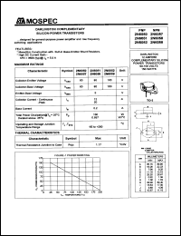 2N6059 Datasheet