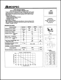 2N6543 Datasheet