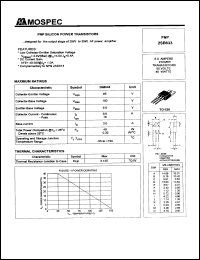 2SB633 Datasheet