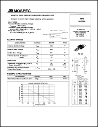 2SD798 Datasheet