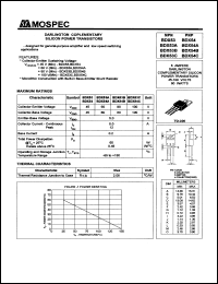 BDX53BFP Datasheet