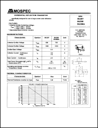 BU207 Datasheet