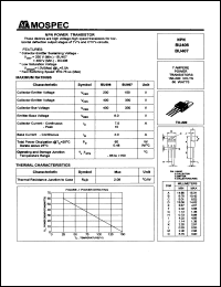 BU407 Datasheet