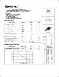 BU407H Datasheet