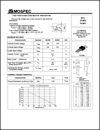 BU807 Datasheet