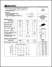 BUV37 Datasheet