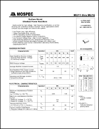 MU1401C Datasheet