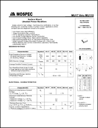 MU18 Datasheet