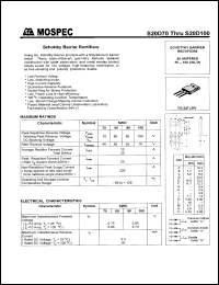 S20D80 Datasheet