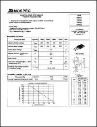 TIP52 Datasheet