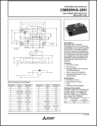 CM600HA-12H Datasheet