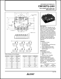 CM100TU-12H Datasheet