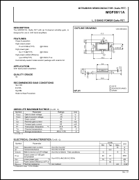 MGF0909A Datasheet