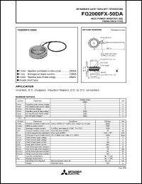 FG2000FX-50DA Datasheet