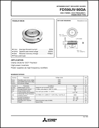FD500JV-90DA Datasheet