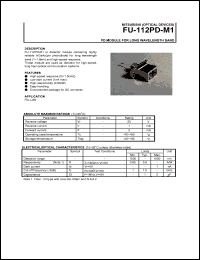 FU-112PD-M1 Datasheet