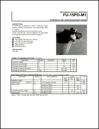 FU-15PD-M1 Datasheet